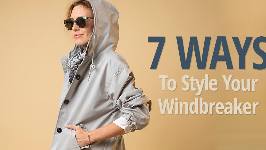 7 Ways to Style Your Windbreaker